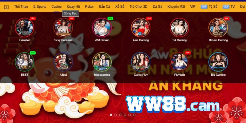 Mẹo chơi 3D game WW88